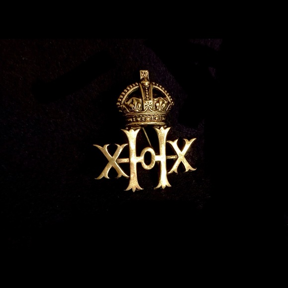 Antique British Military Cap Badge, The 20th Hussars 1896-1922 - Picture 2 of 4